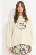 MISFIT FOREST FRIENDS OS CREW - CREAM