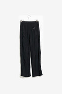 MISFIT ONLY INVOLVED CRINKLE PANT - BLACK