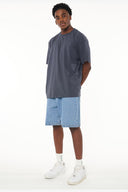 HUFFER BLOCK TEE 220/H-LOCK - ASPHALT