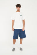 HUFFER SUP TEE 190/IN TENTS - CHALK