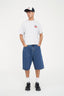 HUFFER BLOCK CROP TEE 220/AIRHUFFER - SILVERMARLE