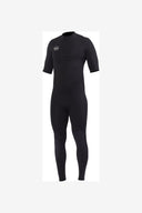 VISSLA 7 SEAS 2-2 SHORT SLEEVE BACK ZIP FULL WETSUIT - BLACK