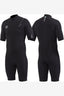 VISSLA 7 SEAS 2-2 SPRING WETSUIT - BLACK