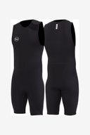 VISSLA 7 SEAS 2-2 SHORT JOHN WETSUIT - BLACK