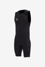 VISSLA 7 SEAS 2-2 SHORT JOHN WETSUIT - BLACK