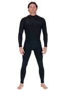 VISSLA NEW SEAS 3-2 U ZIP WETSUIT - BLACK 2