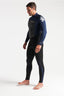 C-SKINS LEGEND 3:2 MENS GBS BACKZIP STEAMER - BLACK/SLATE/WHITE