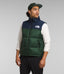 THE NORTH FACE MENS 1996 RETRO NUPTSE VEST - PINE NEEDLE-SUMMIT NAVY