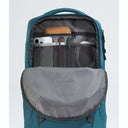 the north face vault back pack in space and black