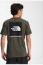THE NORTH FACE SHORT SLEEVE BOX NSE TEE - NEW TAUPE GREEN