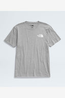 THE NORTH FACE SHORT SLEEVE BOX NSE TEE - TNF GREY HEATHER