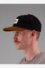 JUST ANOTHER FISHERMAN OLD SEA DOG CAP - BLACK/BROWN