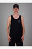 JUST ANOTHER FISHERMAN OLD SEA DOG SINGLET - BLACK
