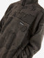 WORSHIP DELIRIUM QUARTER ZIP SHERPA FLEECE - STEEL GREY