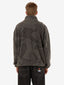WORSHIP DELIRIUM QUARTER ZIP SHERPA FLEECE - STEEL GREY