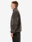 WORSHIP DELIRIUM QUARTER ZIP SHERPA FLEECE - STEEL GREY