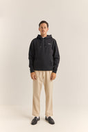 RHYTHM BRAND FLEECE HOOD - BLACK