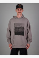 JUST ANOTHER FISHERMAN PREMIUM BUST UP HOOD - GREY
