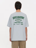 WORSHIP DEPARTMENT OVERSIZE TEE - LUNAR GREY