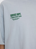 WORSHIP DEPARTMENT OVERSIZE TEE - LUNAR GREY
