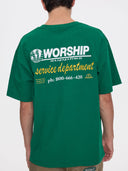 WORSHIP SERVICES TEE - VERDANT