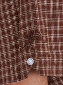 WORSHIP CHERUB SHORT SLEEVE SHIRT - BROWN