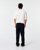 CRITICAL SLIDE HARRO LINEN PANT - BLACK