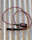 CREATURES OF LEISURE STANDARD DUTY 6'0" LEASH - DARK ROSE BLACK