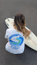 RIP CURL LAYDAY RELAXED DESTO TEE - BONE NZ