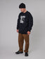 QUALITY GOODS NORTH CREW - BLACK