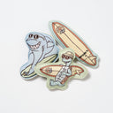 SUNNYLIFE RIP CURL DIVE BUDDIES SHRED TURTLE AQUA SET OF 3