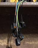 RELIANCE 2.0 MEDIUM DUTY 6 LEASH - CYAN TWIST BLACK