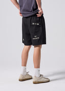 RIVVIA DAILY RIDE SHORT - BLACK BRAIN