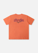 RIVVIA NETWORK T-SHIRT - ORANGE WASH