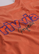 RIVVIA NETWORK T-SHIRT - ORANGE WASH