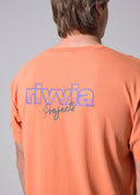 RIVVIA NETWORK T-SHIRT - ORANGE WASH