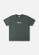 RIVVIA PUFFER T-SHIRT - OLIVE