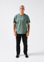 RIVVIA PUFFER T-SHIRT - OLIVE