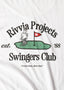 RIVVIA SWINGERS CLUB T-SHIRT - WHITE