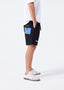 RIVVIA RP MOTION DAILY RIDE SHORT - BLACK RED