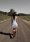 AFENDS FOCUS JUNE SEERSUCKER MINI DRESS - WHITE