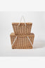 SUNNYLIFE SMALL PICNIC BASKET NATURAL