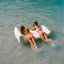 SUNNYLIFE LUXE LIE-ON LOUNGER CASA BLANCA