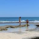 KIDS SNORKEL SET MED - THE SEA KIDS YELLOW