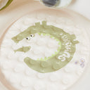 SUNNYLIFE KIDS INFLATABLE POOL - COOKIE THE CROC KHAKI