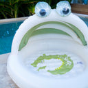 SUNNYLIFE KIDS INFLATABLE POOL - COOKIE THE CROC KHAKI