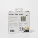 SUNNYLIFE PORTABLE TRAVEL SPEAKER THE VACAY OLIVE STRIPE