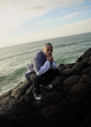 AFENDS SHIPWRECK STRIPE SHORT SLEEVE SHIRT - MARLIN