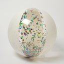 SUNNYLIFE INFLATABLE BEACH BALL COTTON CANDY GLITTER