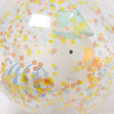 SUNNYLIFE 3D INFLATABLE BEACH BALL SAMMY THE SEAGULL BLUE STRIPE